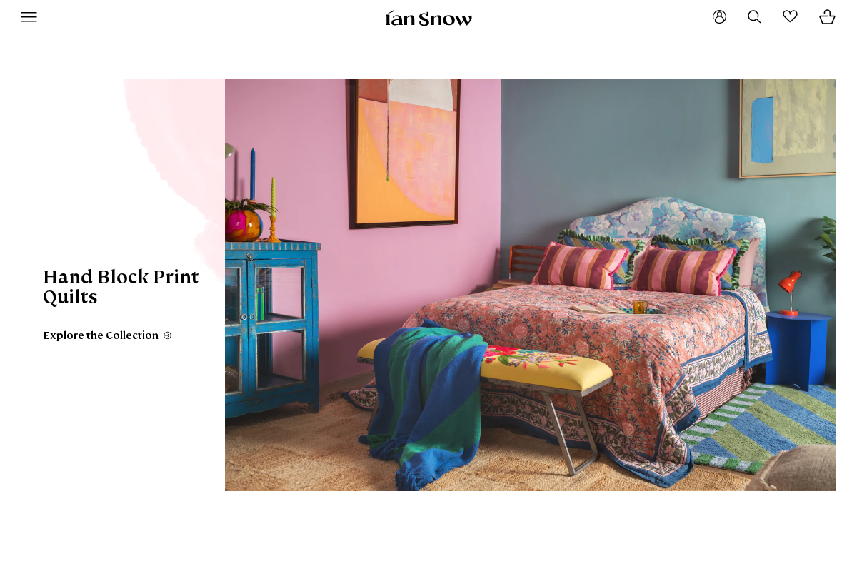 Ian Snow homepage screenshot