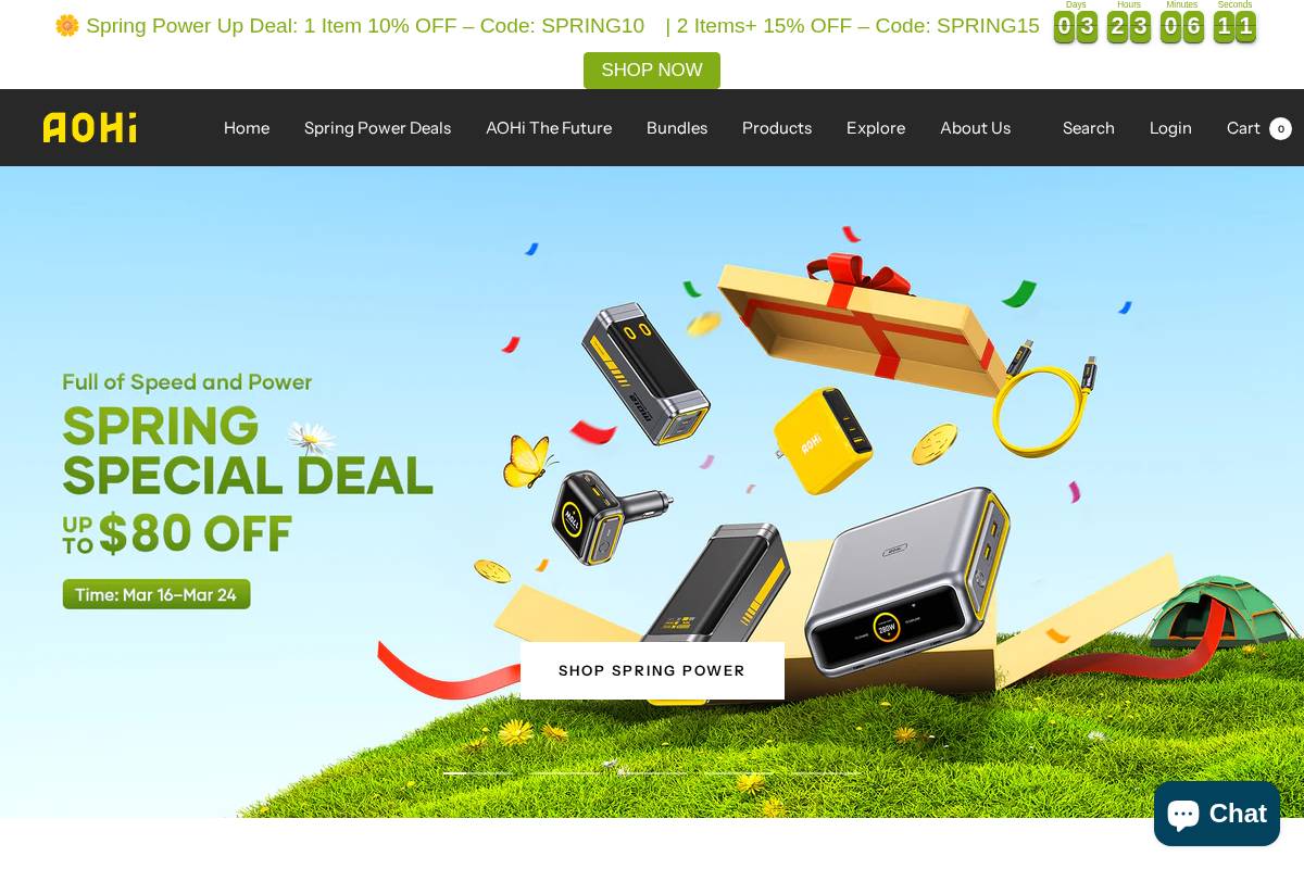 Iaohi homepage screenshot