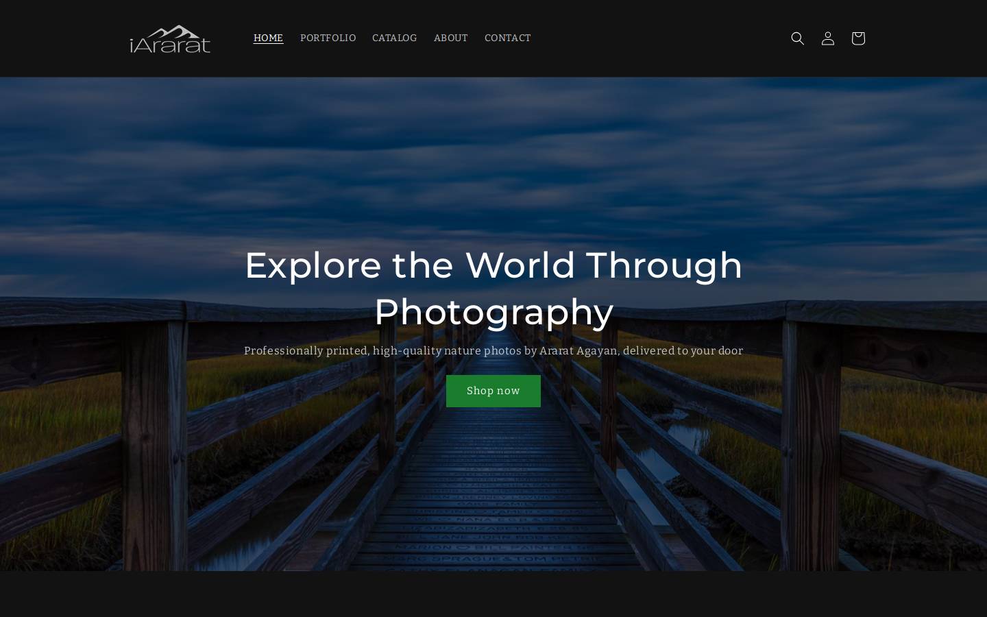 iararat.com homepage screenshot