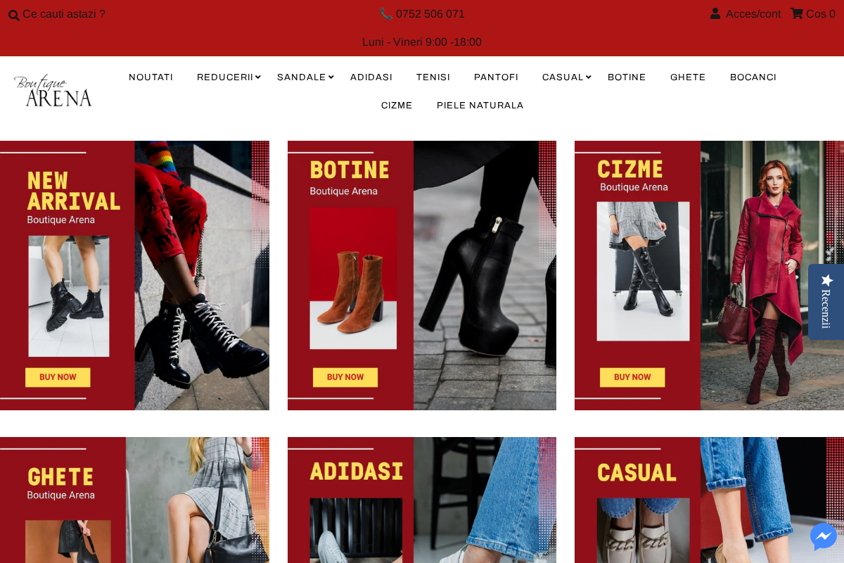 iarena.ro homepage screenshot