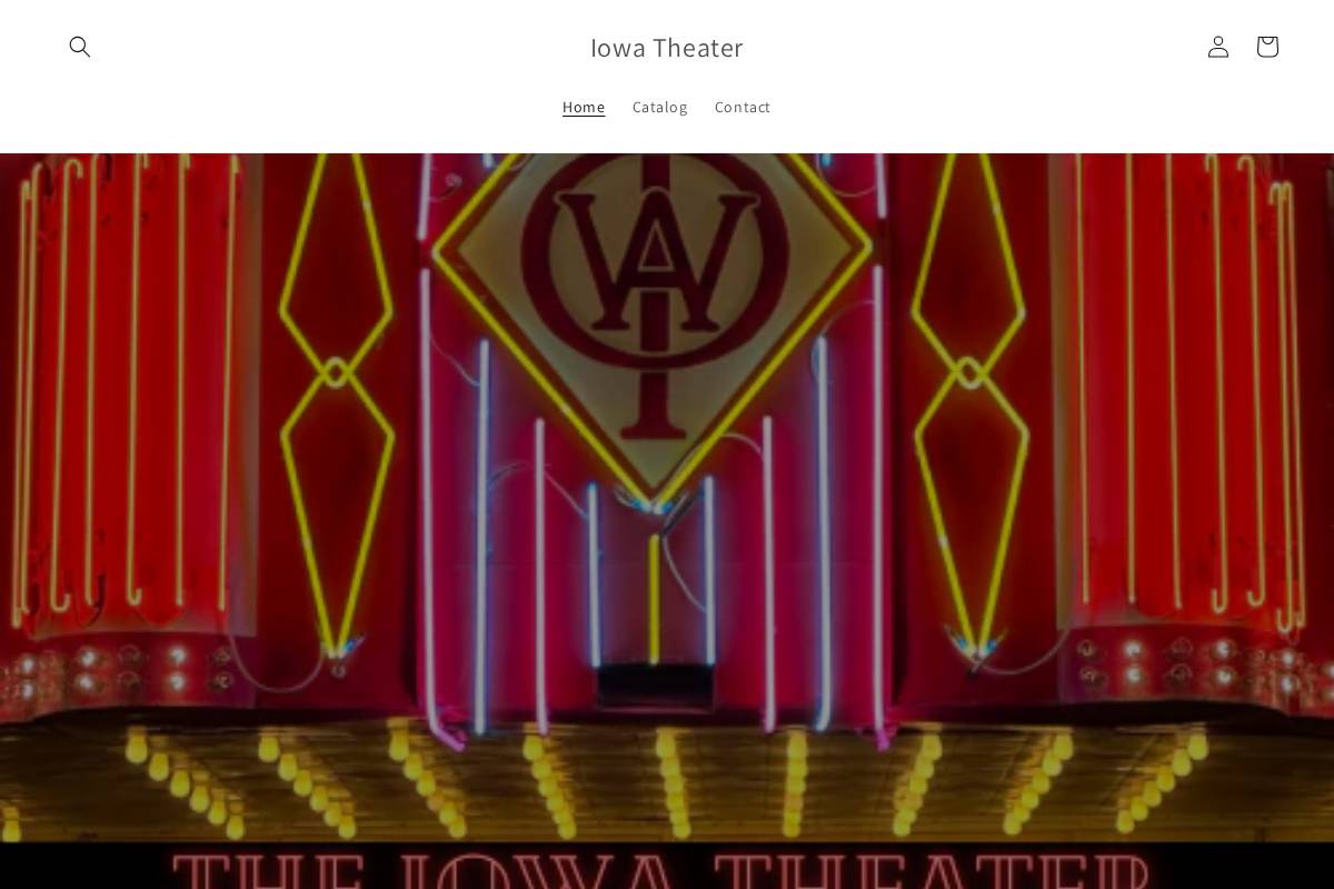 iatheater.com homepage screenshot