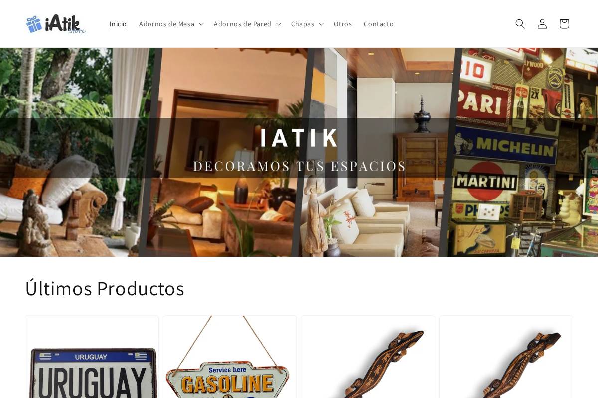 iatikstore.com homepage screenshot