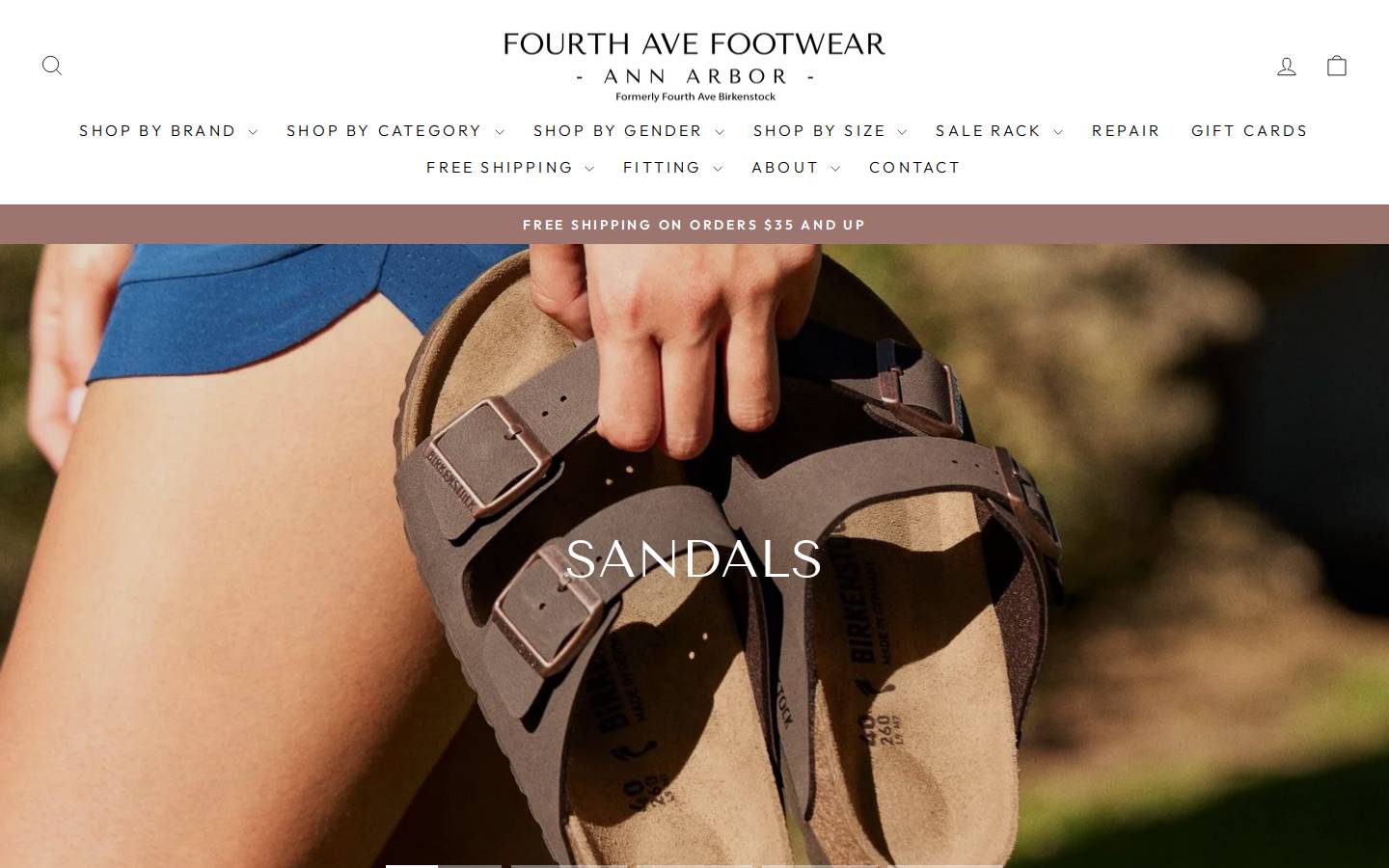ibirkenstock.com homepage screenshot