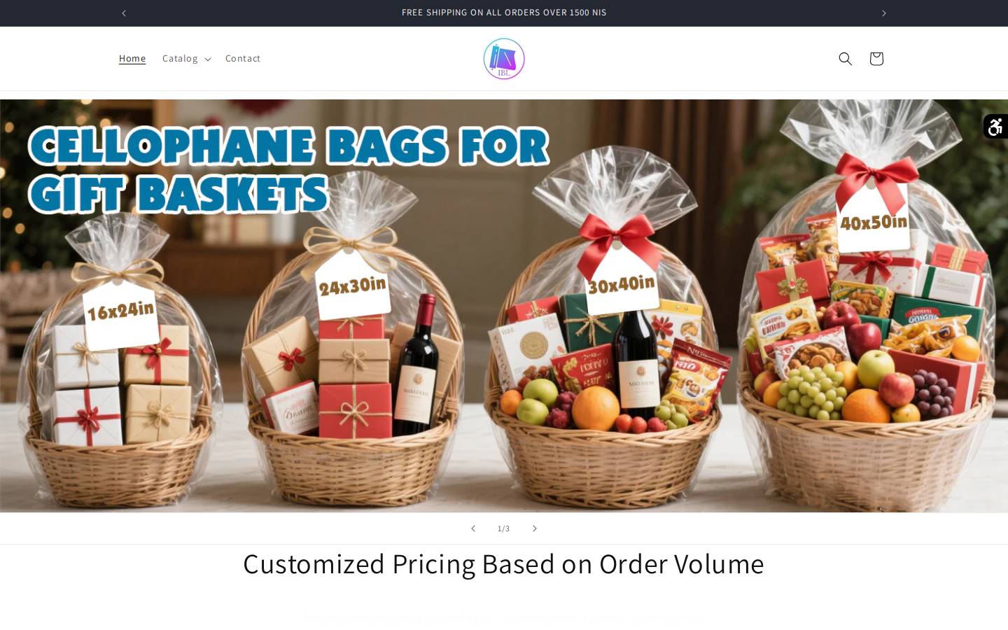 ibl-pack.com homepage screenshot