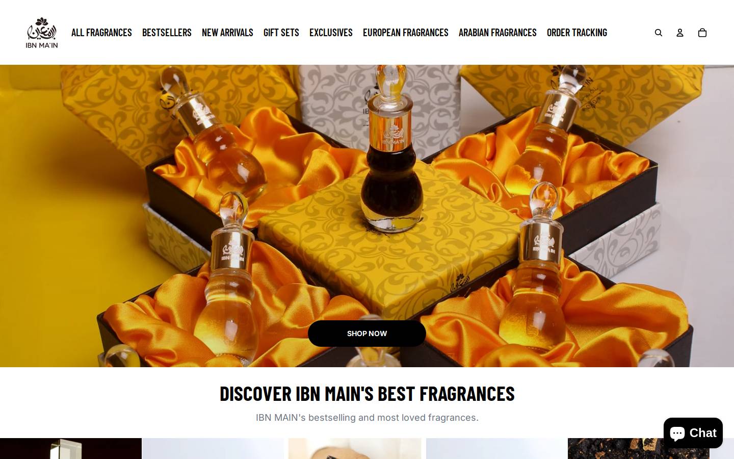 ibnmain.com homepage screenshot