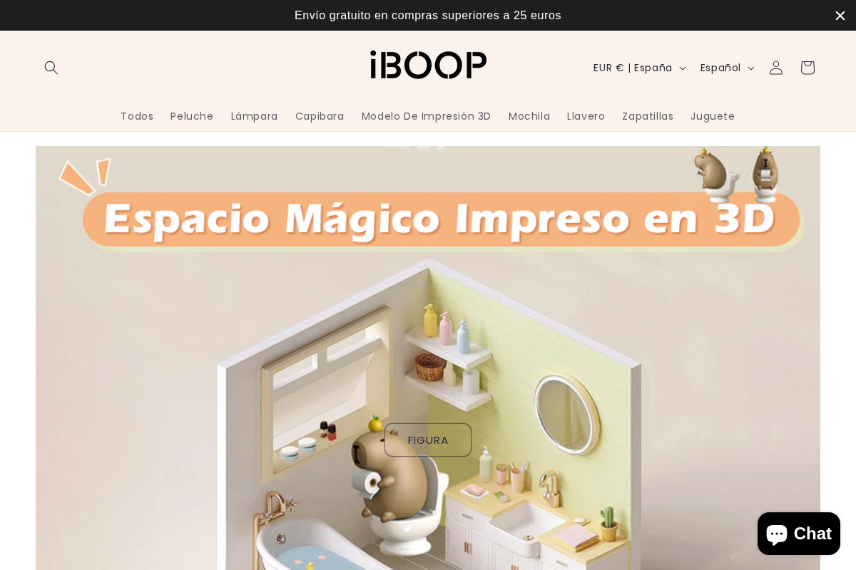 iBOOP homepage screenshot