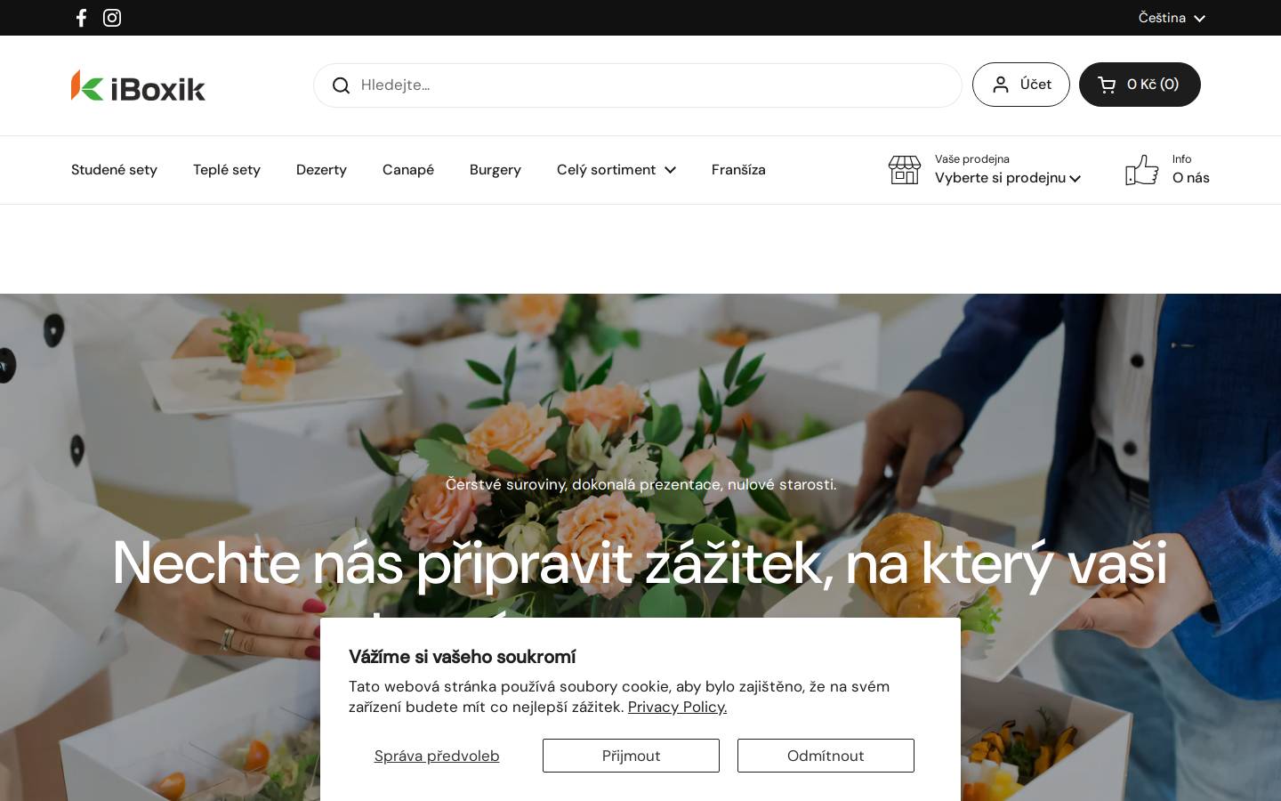 iboxik.cz homepage screenshot