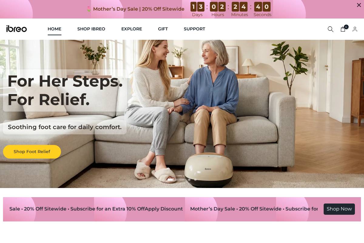 ibreo.com homepage screenshot