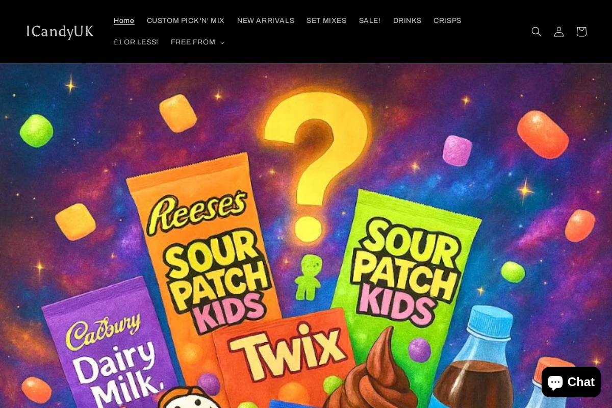 icandyuk.net homepage screenshot