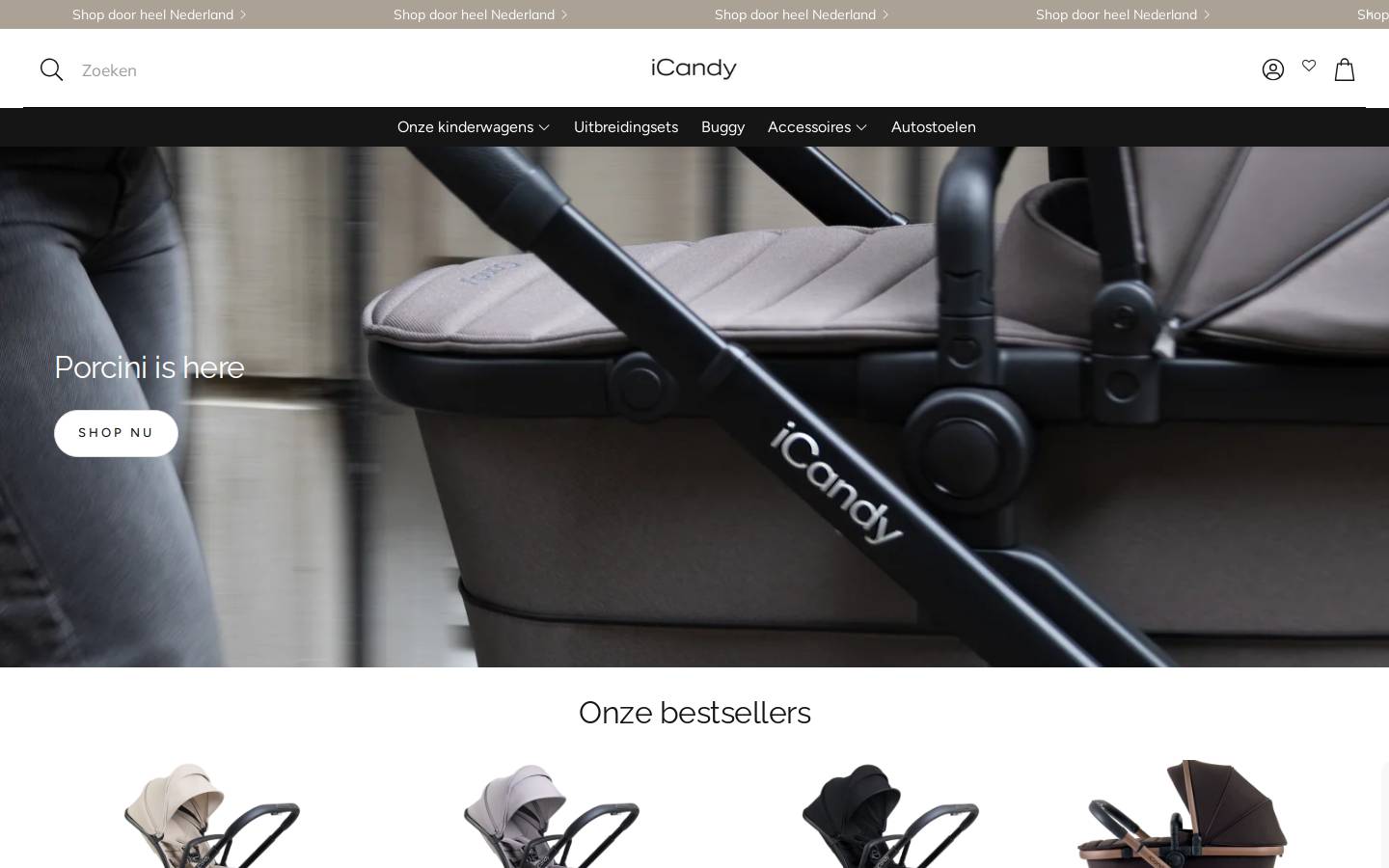 iCandy Benelux  homepage screenshot