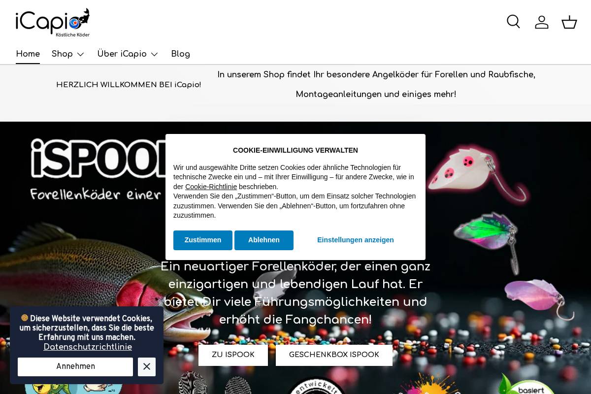 icapio.de homepage screenshot