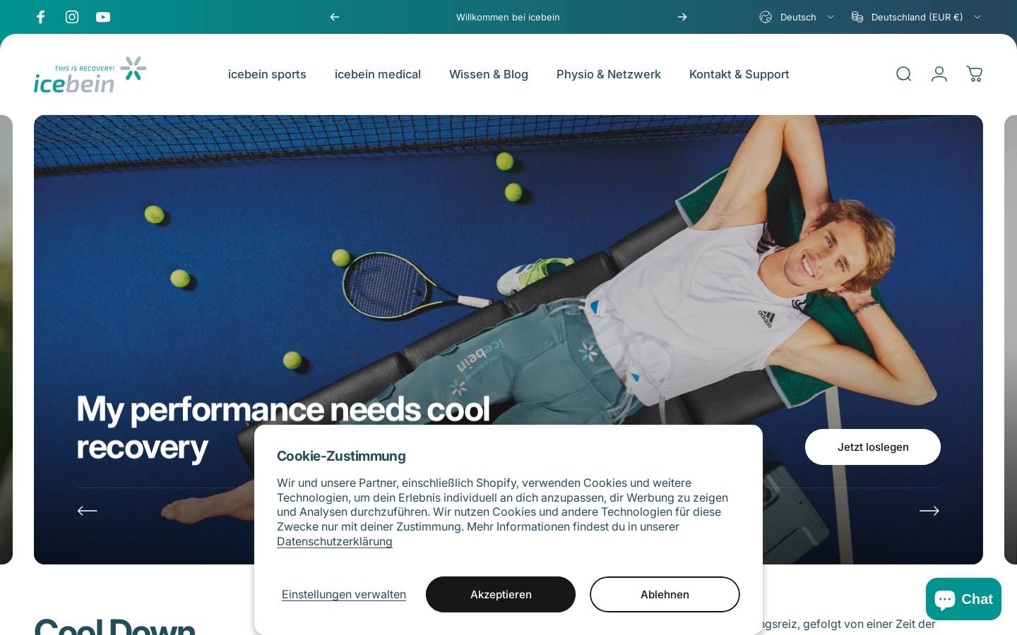 icebein.com homepage screenshot