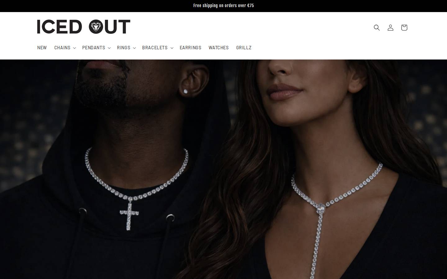 icedout-official.com homepage screenshot