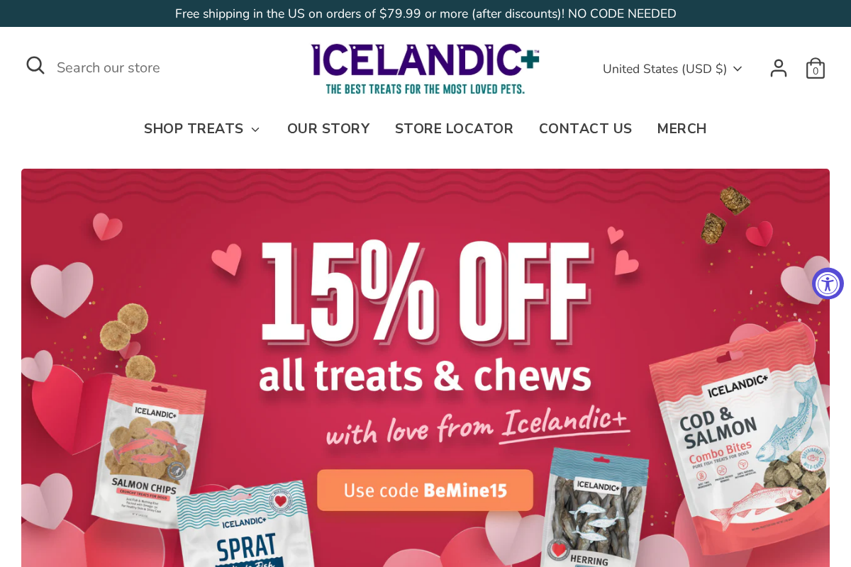 Icelandic+ homepage screenshot