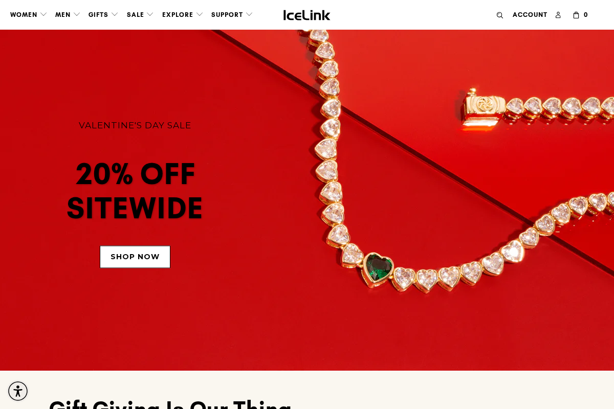 icelinkwatch.com homepage screenshot