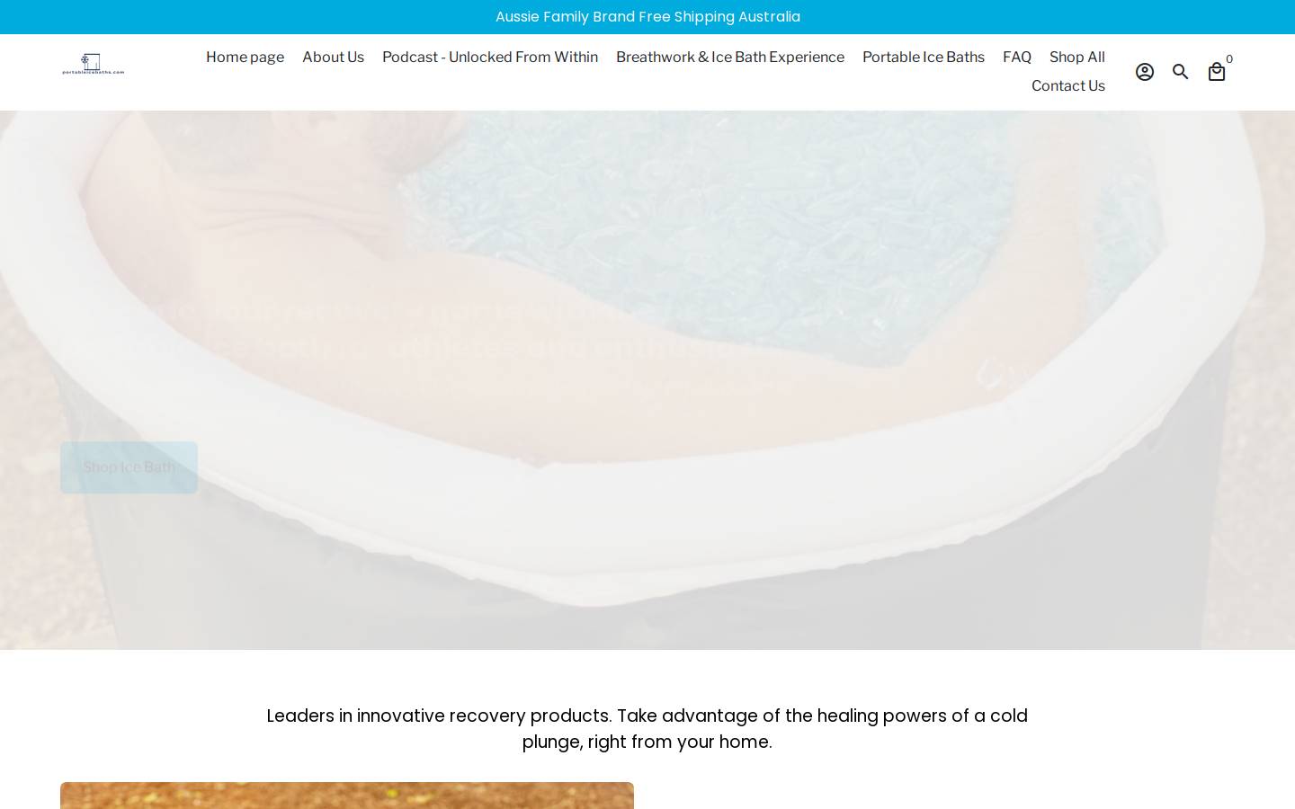 icemanbreathwork.com homepage screenshot