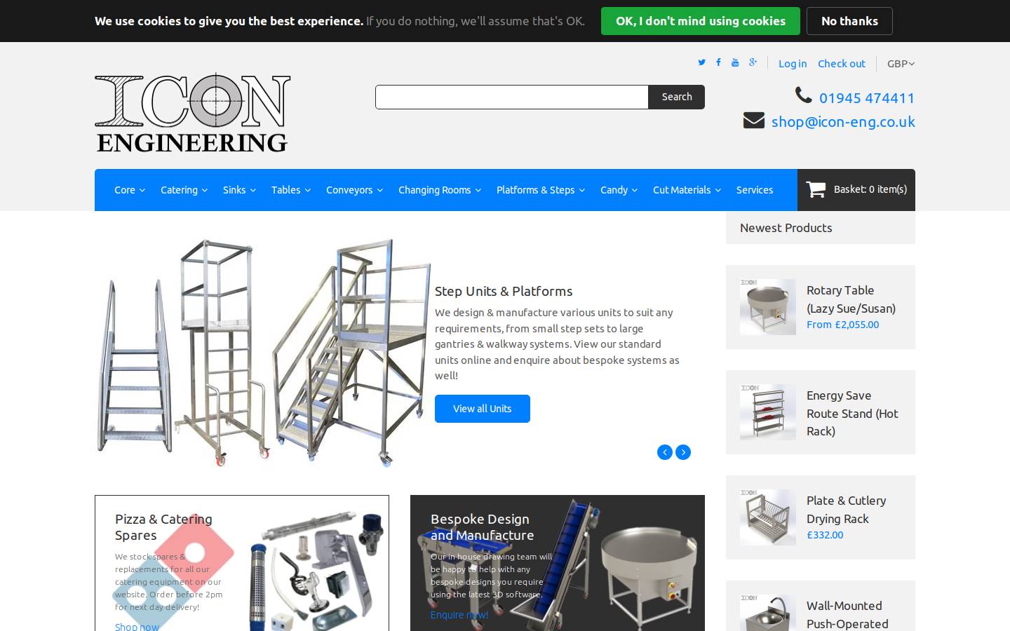 icon-eng.co.uk homepage screenshot