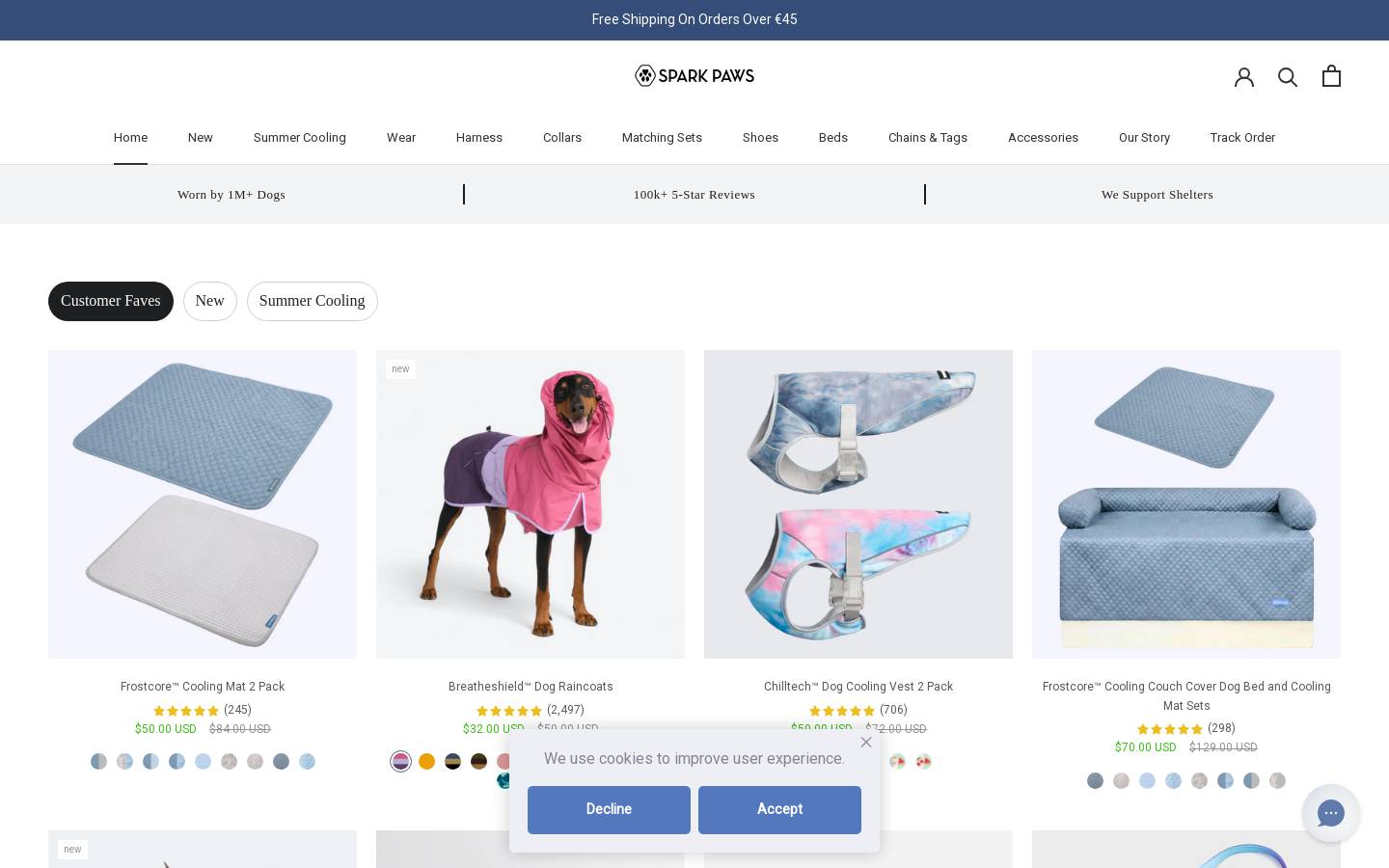 icondogwear.com homepage screenshot