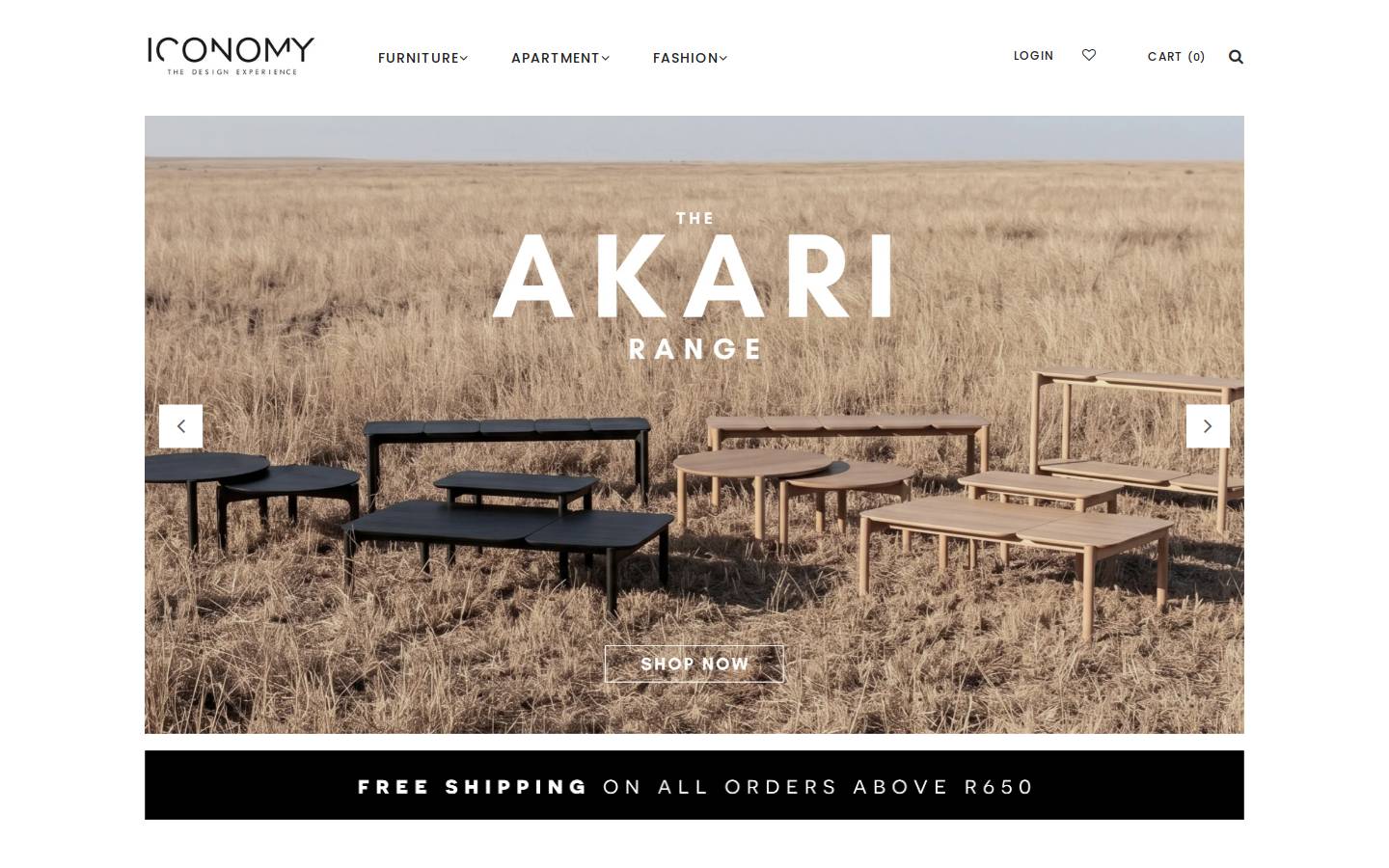 iconomy.online homepage screenshot