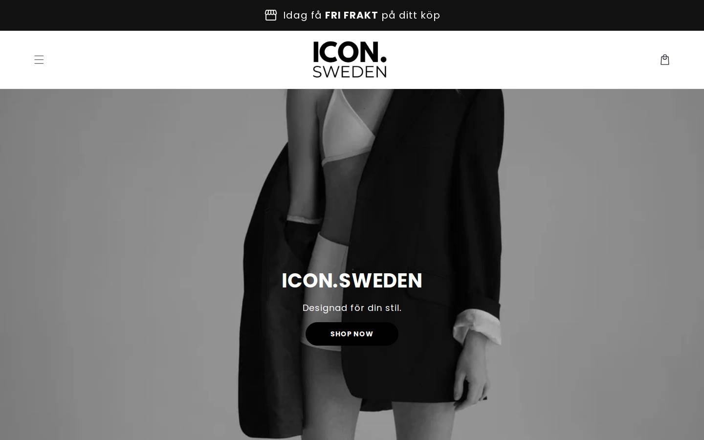 iconsweden.store homepage screenshot