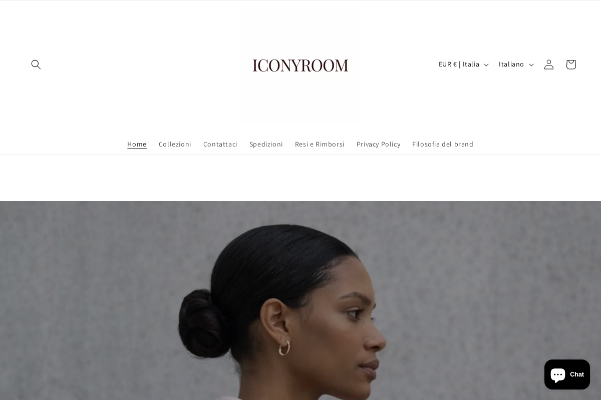 Iconyroom homepage screenshot