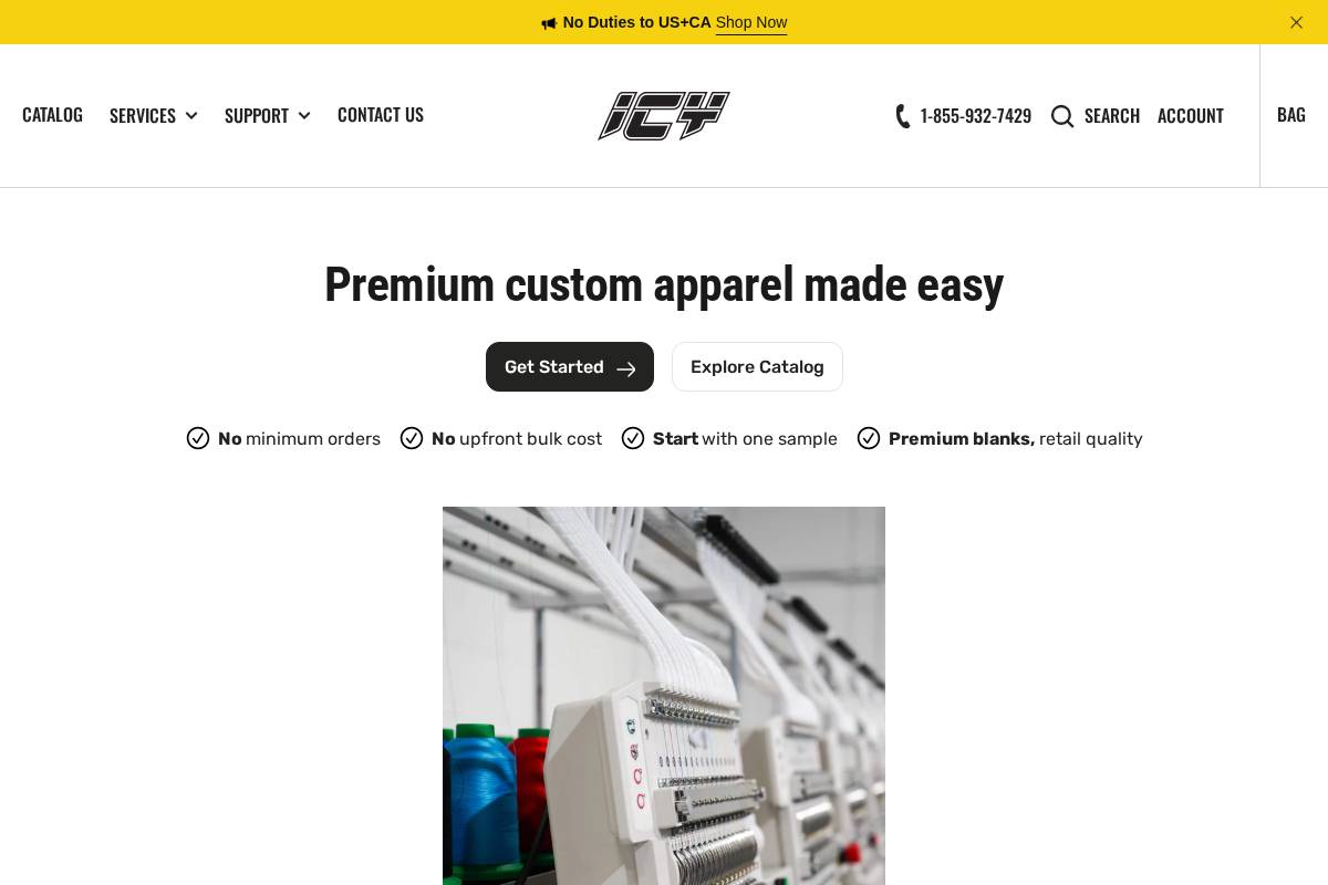 icystudios.com homepage screenshot