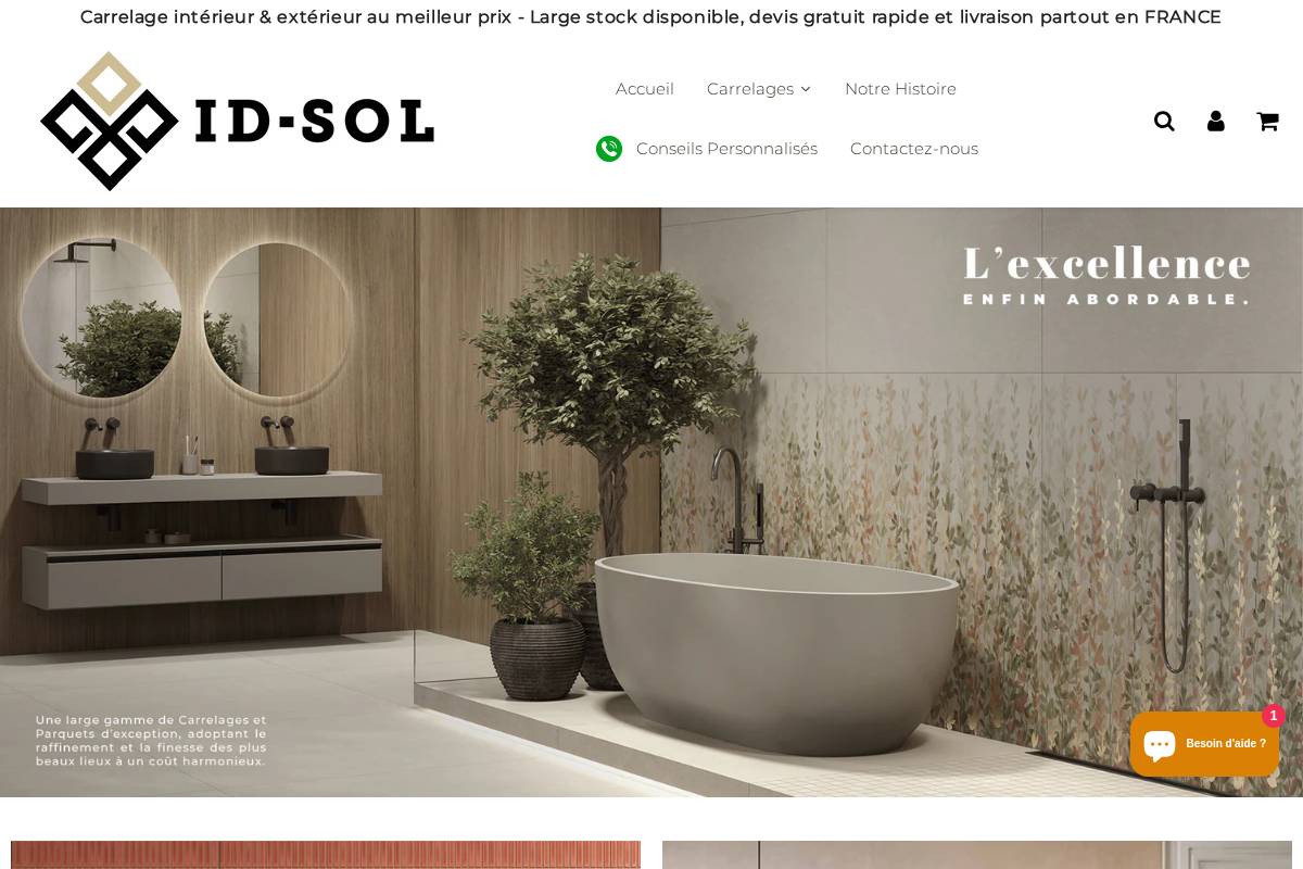 Id Sol homepage screenshot