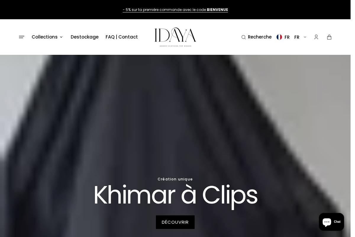 Idaya homepage screenshot