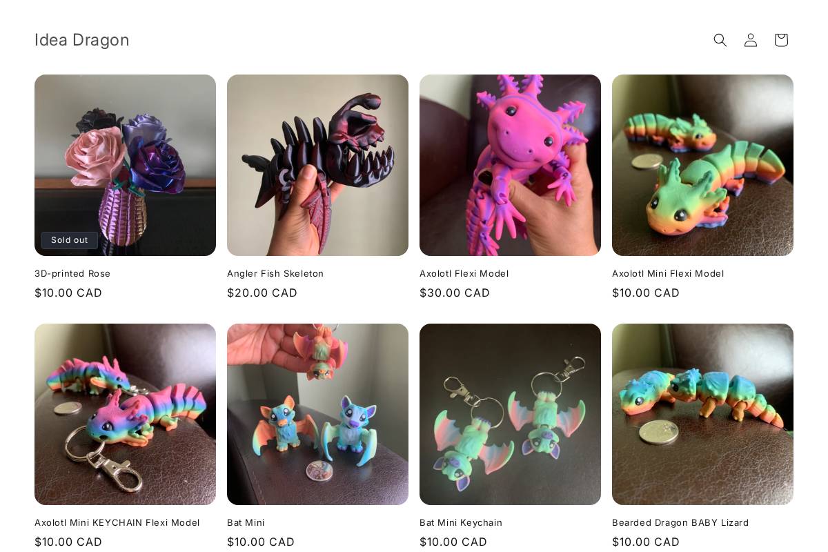 idea-dragon.com homepage screenshot