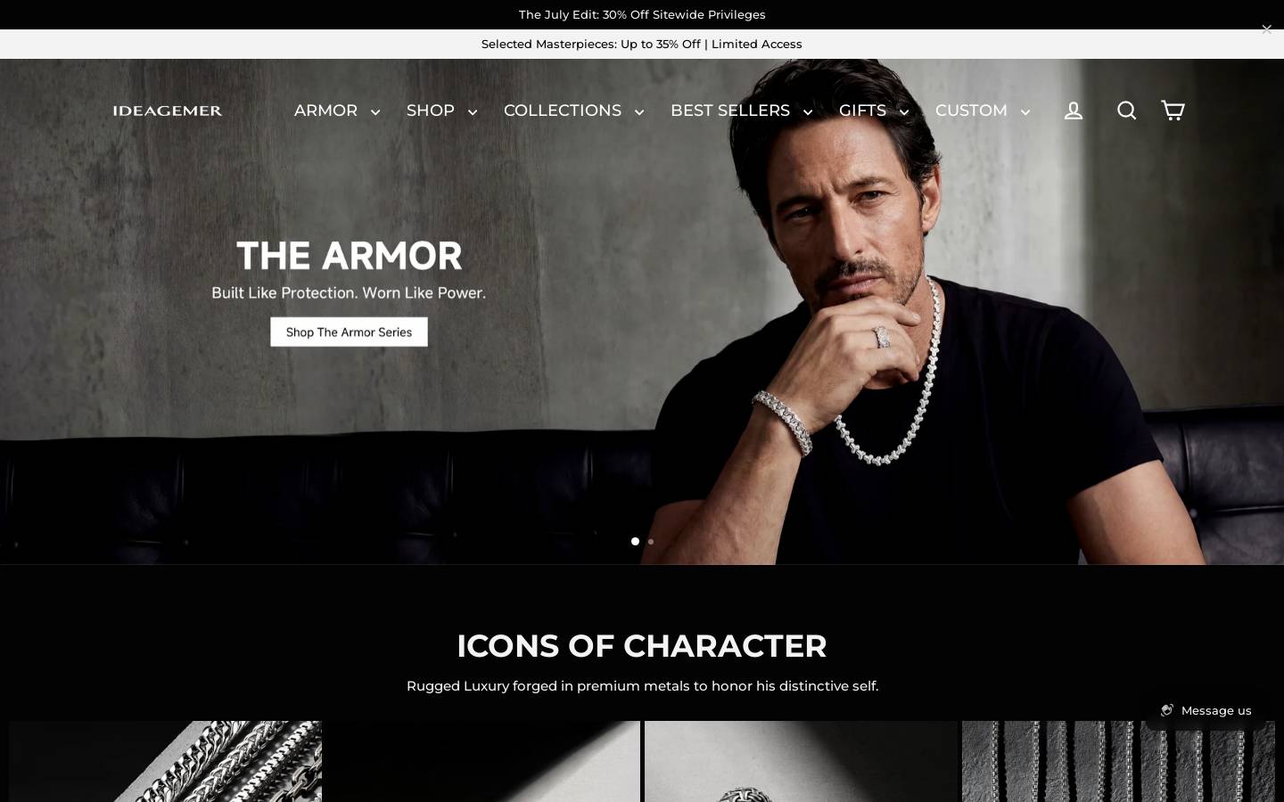 IDEAGEMER homepage screenshot