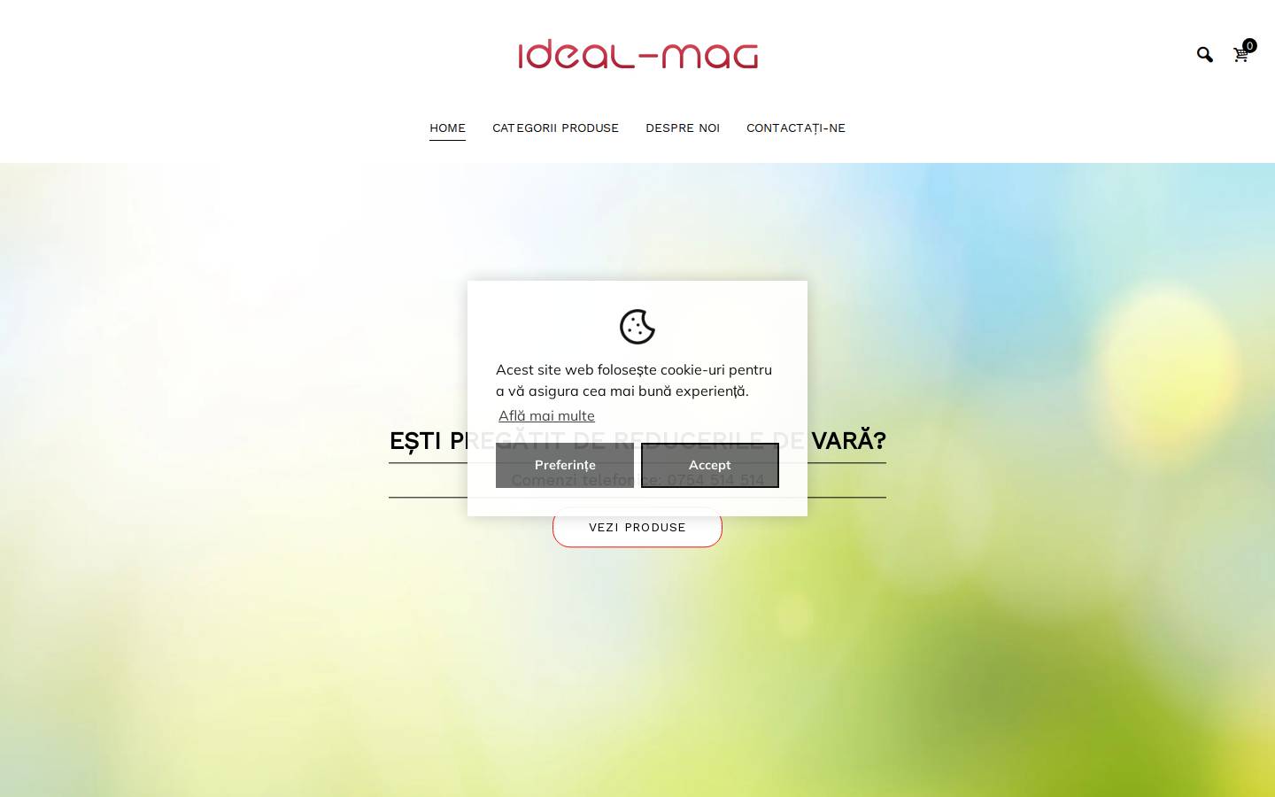 ideal-mag.ro homepage screenshot
