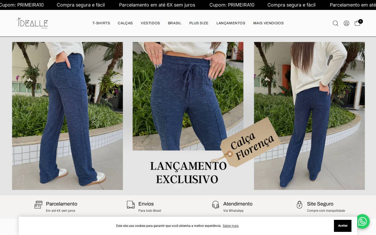 idealleoficial.com.br homepage screenshot