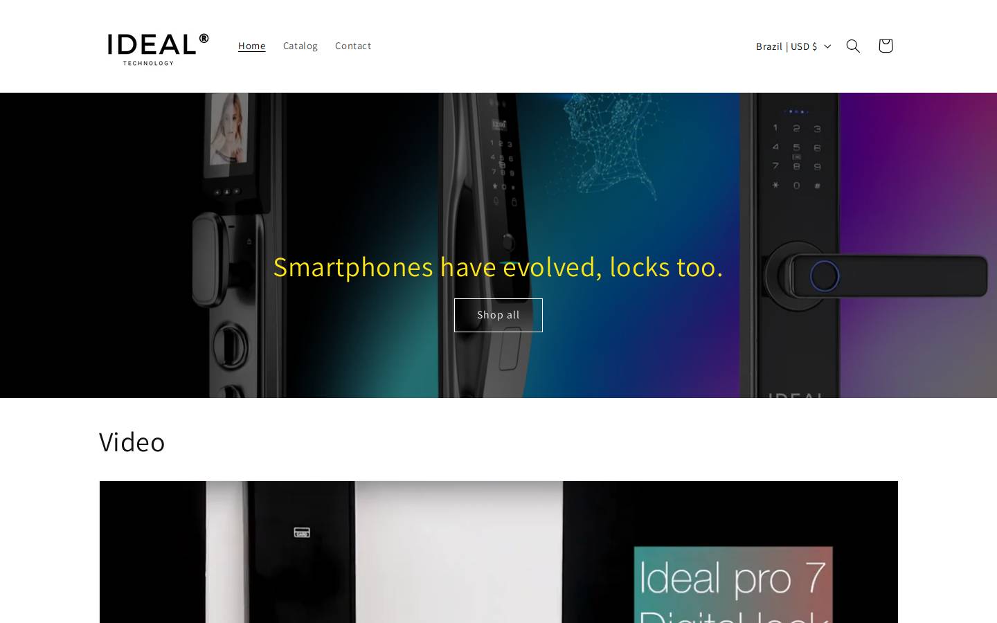 idealtechpro.com homepage screenshot