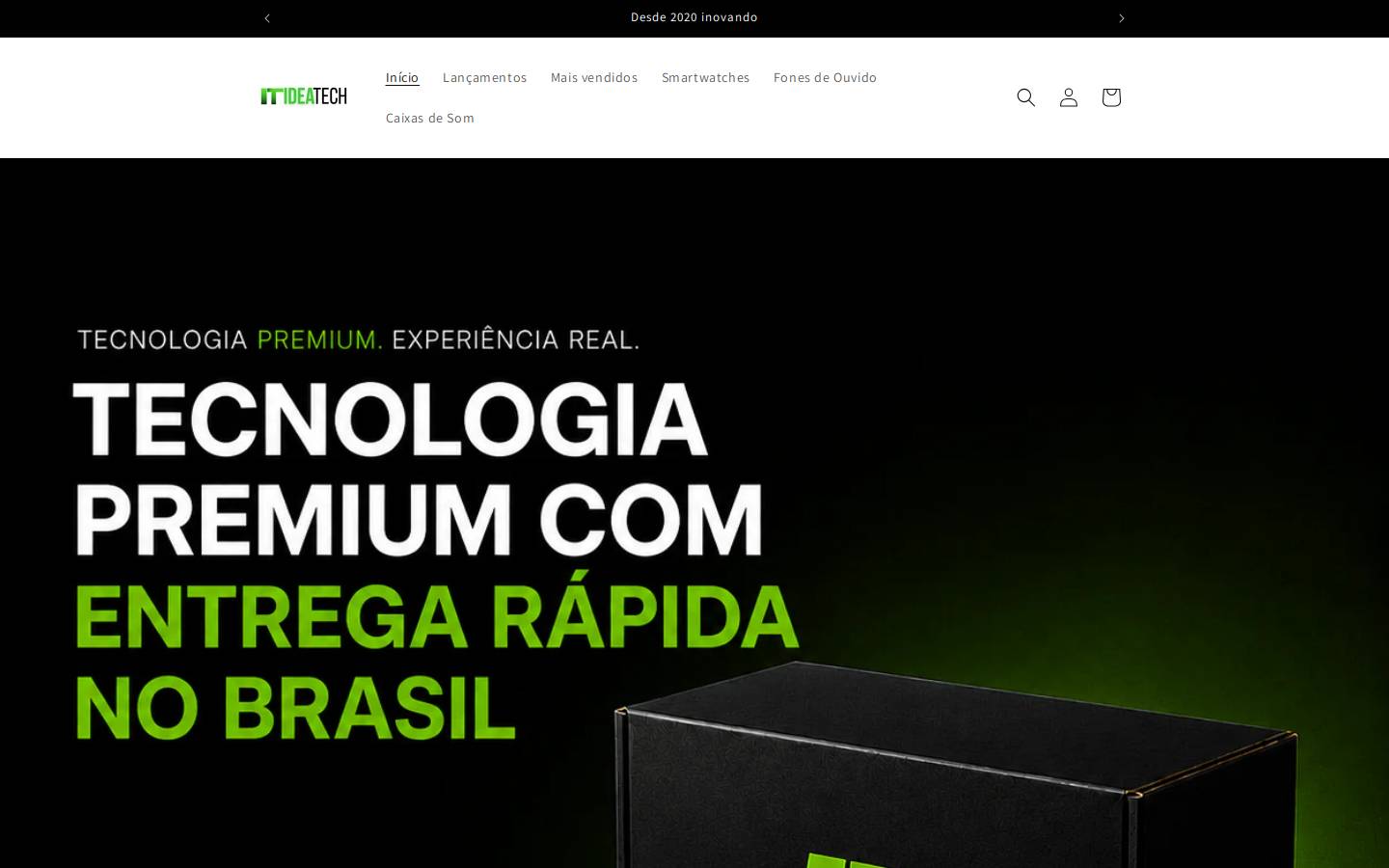 ideatechbr.com homepage screenshot