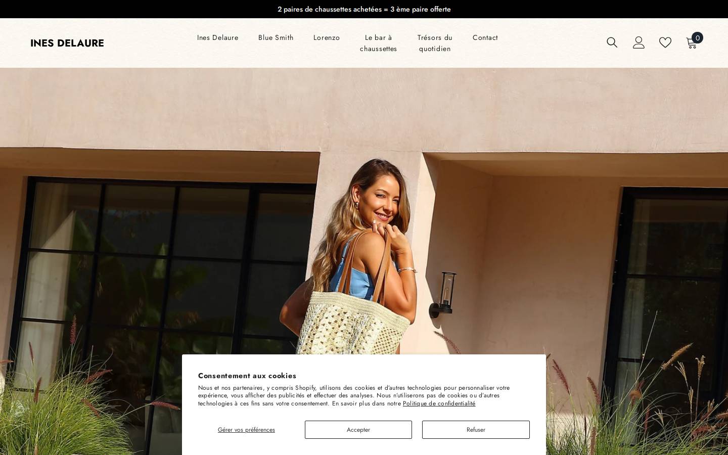 idelaure.com homepage screenshot