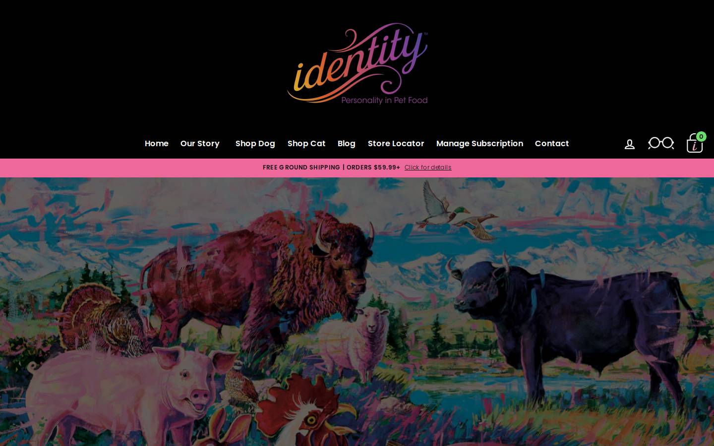 identitypet.com homepage screenshot