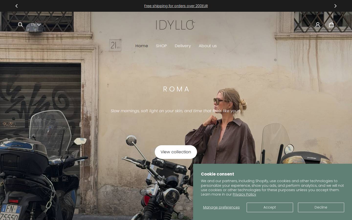 idillo.eu homepage screenshot