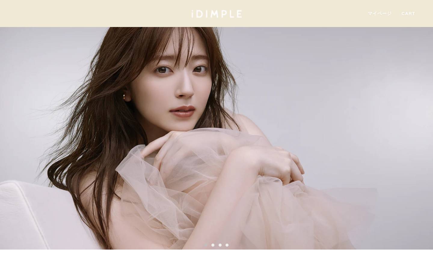 idimple.jp homepage screenshot