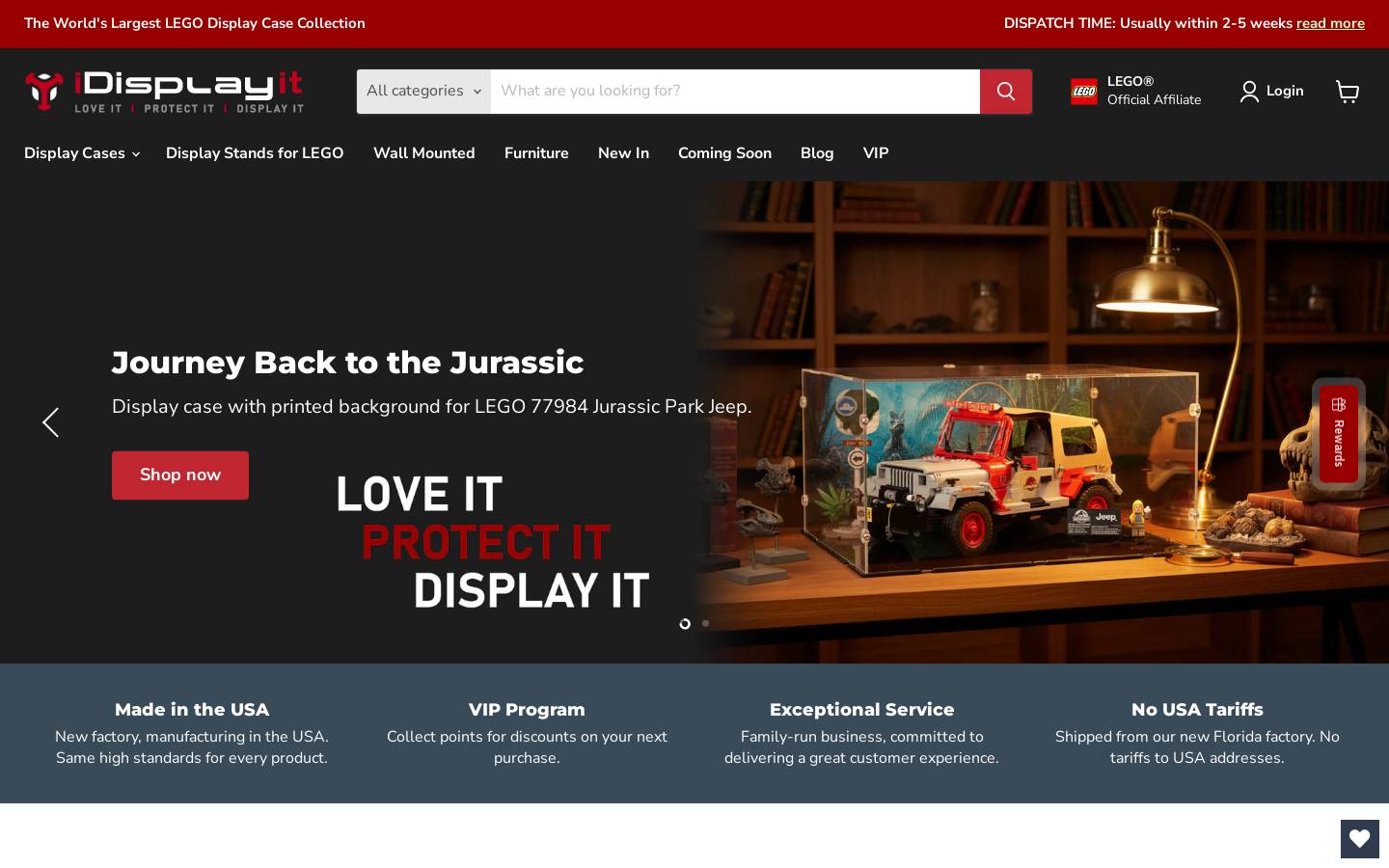 idisplayit homepage screenshot