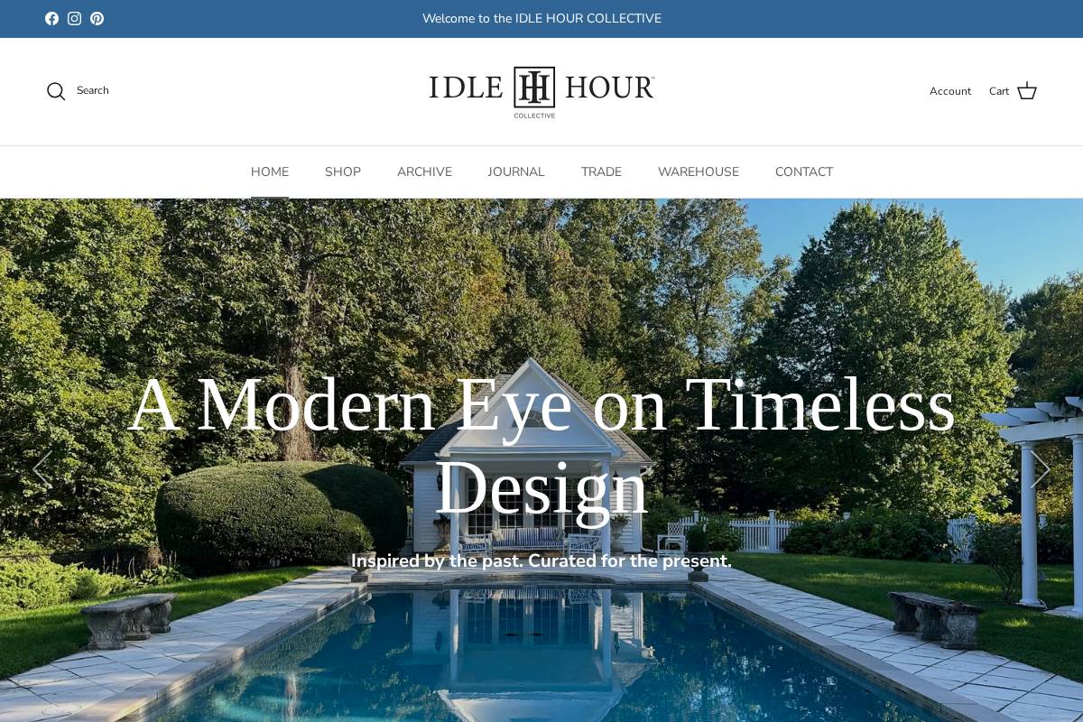 idlehour.com homepage screenshot