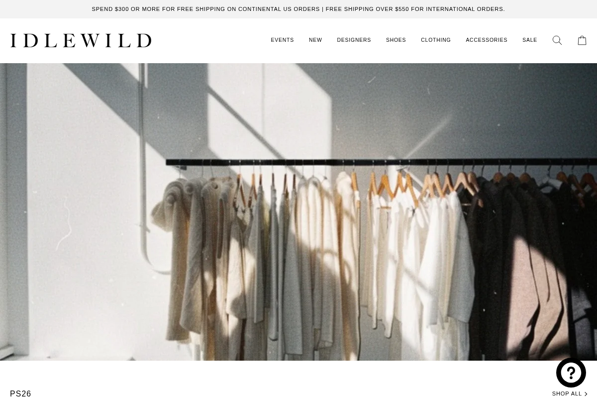 idlewildwoman.com homepage screenshot