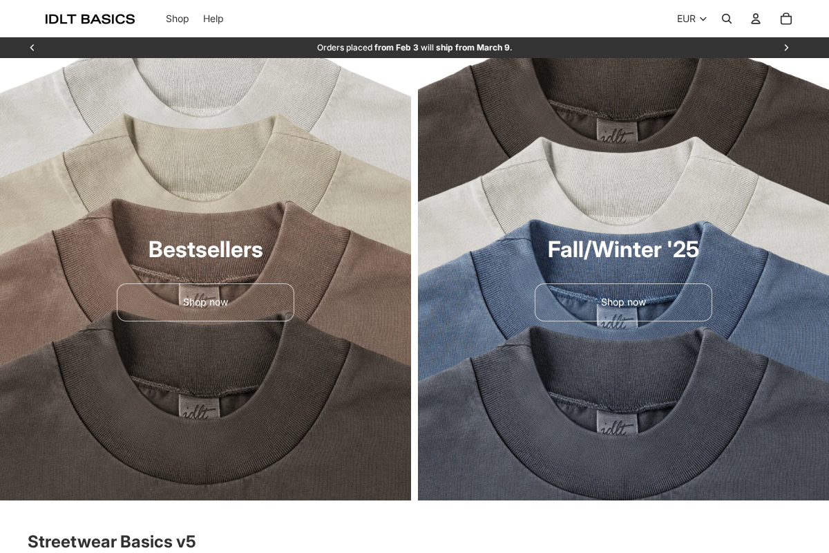 IDLT Basics homepage screenshot