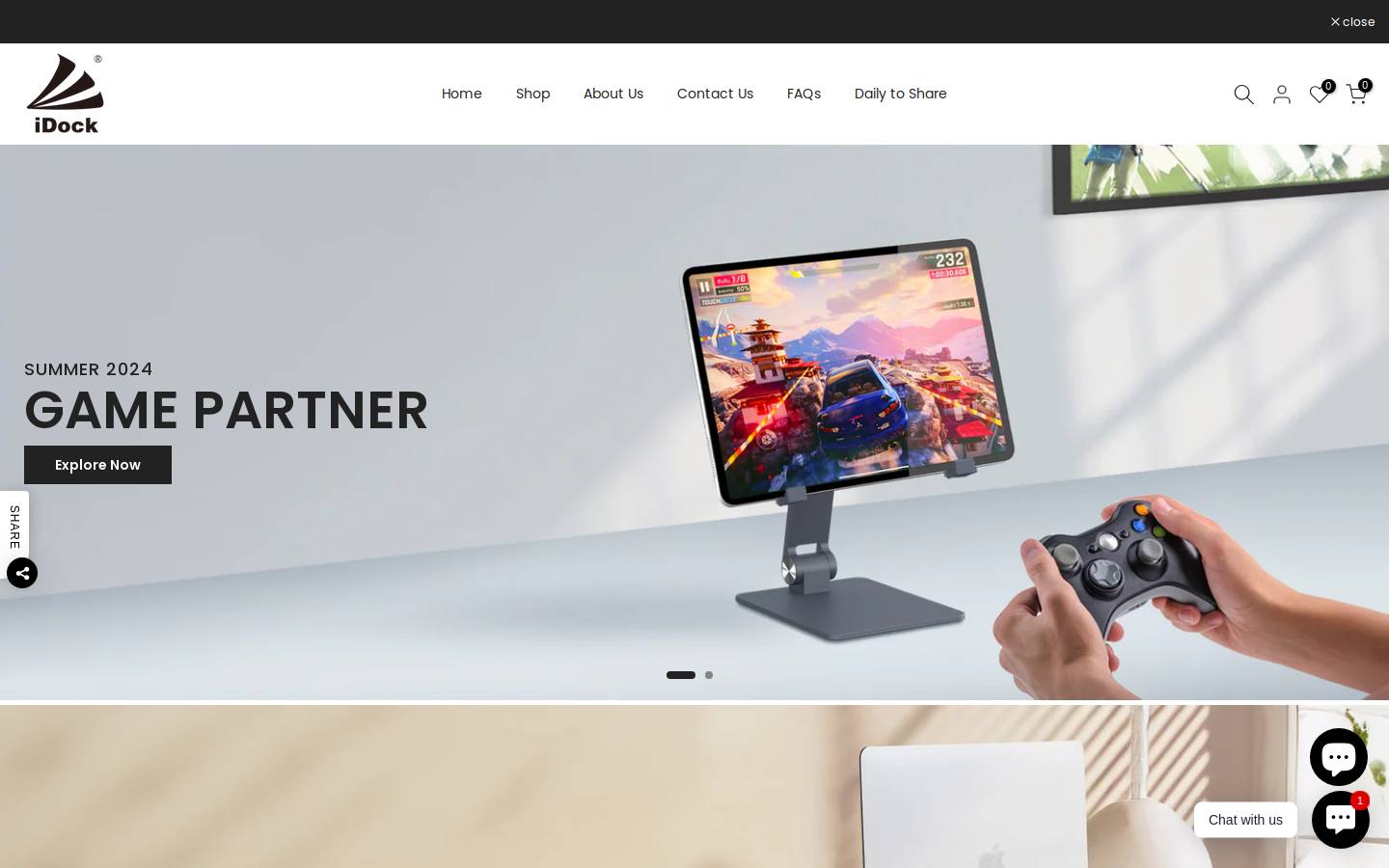 idock.com.cn homepage screenshot