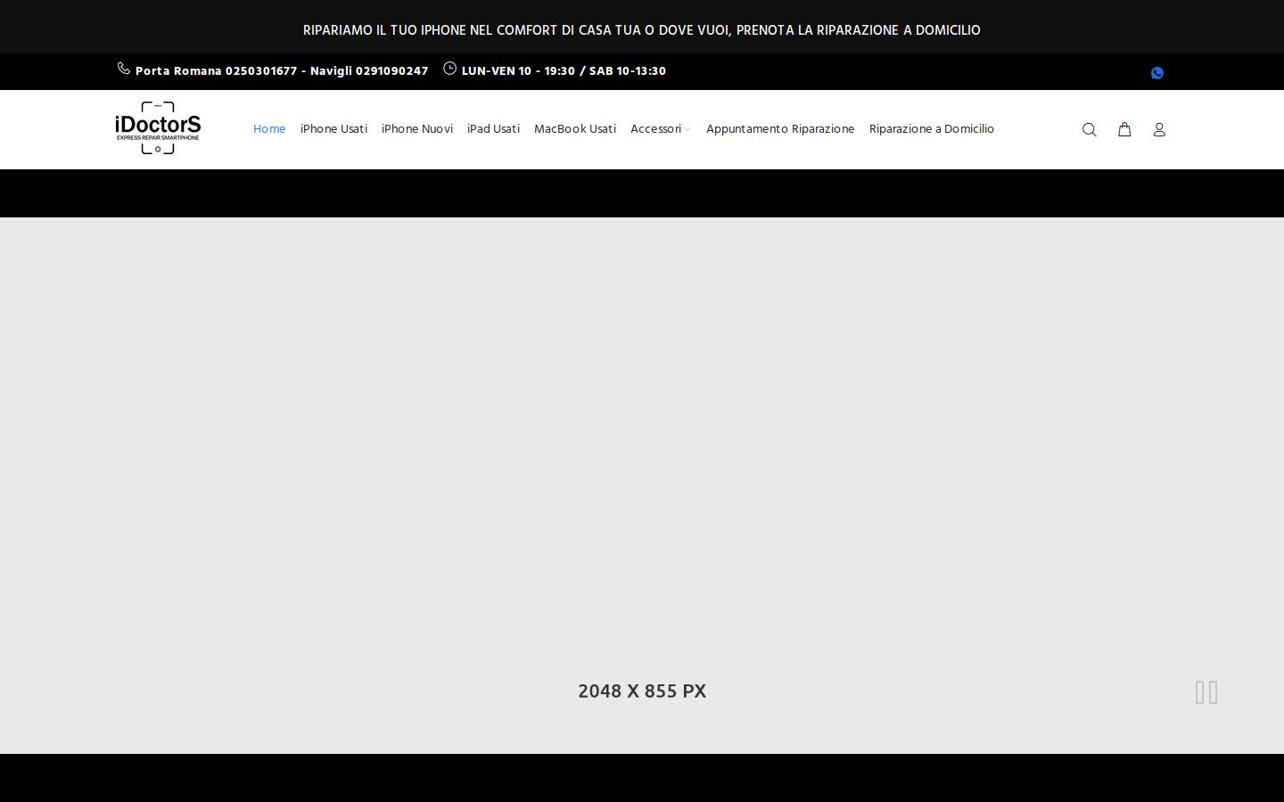idoctorstore.it homepage screenshot