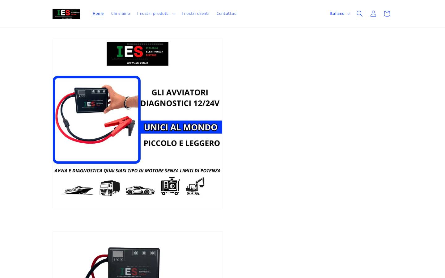 ies-gvg.it homepage screenshot