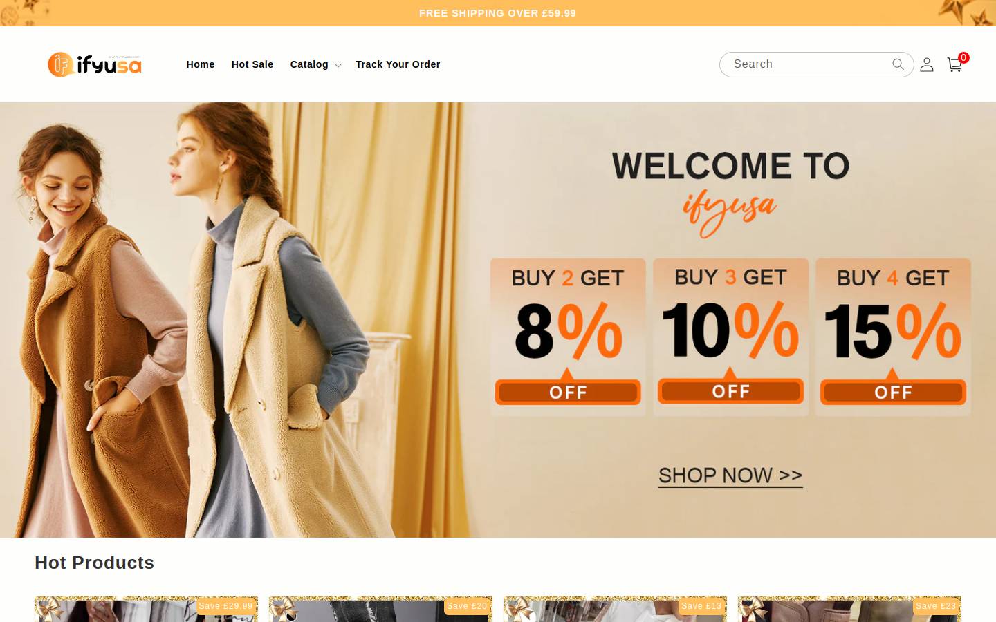 ifyusa.com homepage screenshot