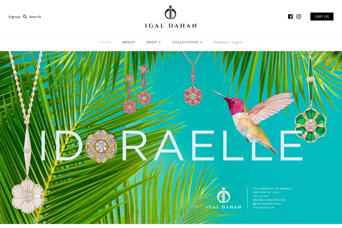 igaldahan.com homepage screenshot