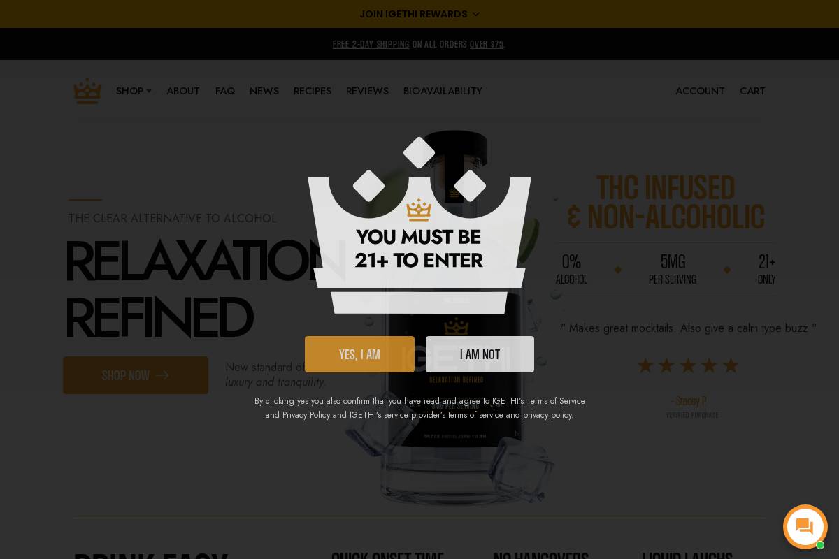 igethi.com homepage screenshot