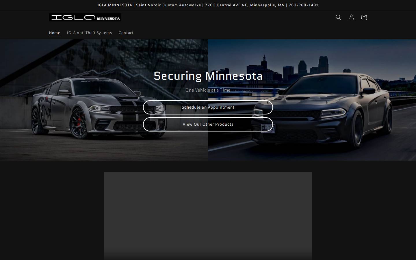iglaminnesota.com homepage screenshot