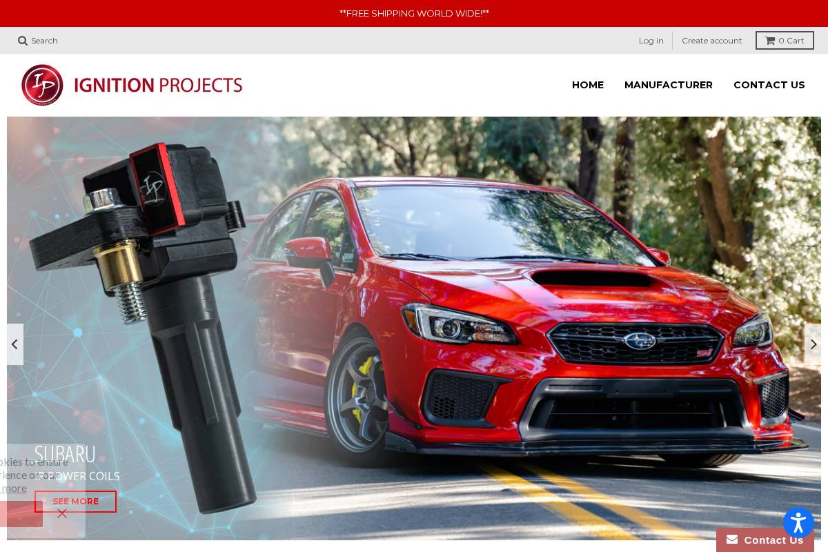 ignitionprojectsusa.com homepage screenshot